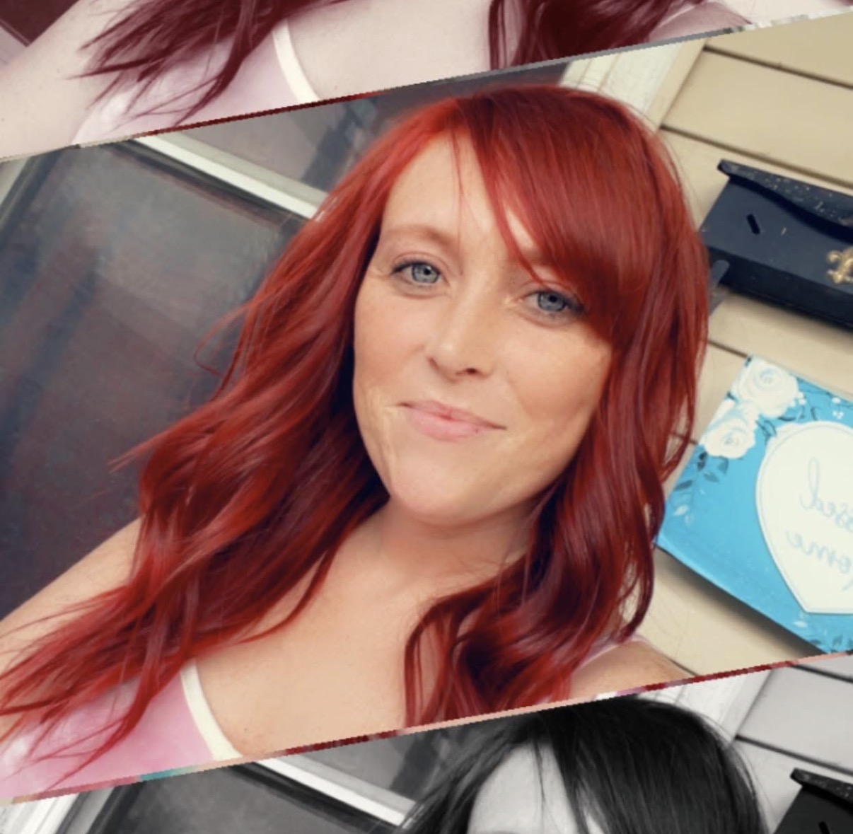 Kayla, Vinnie's redheaded team member